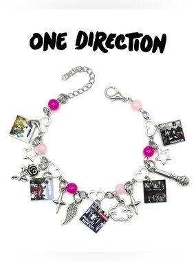 One Direction Mini Album Charm Bracelet | Concert Outfit Accessories